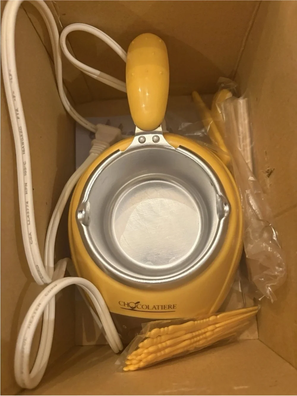Excalibur Chocolatiere Electric Chocolate Melting Pot Complete in Box